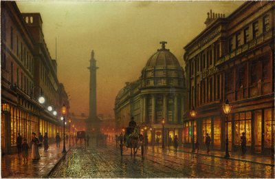 Rue Grainger, Newcastle upon Tyne, 1902 - Louis Grimshaw